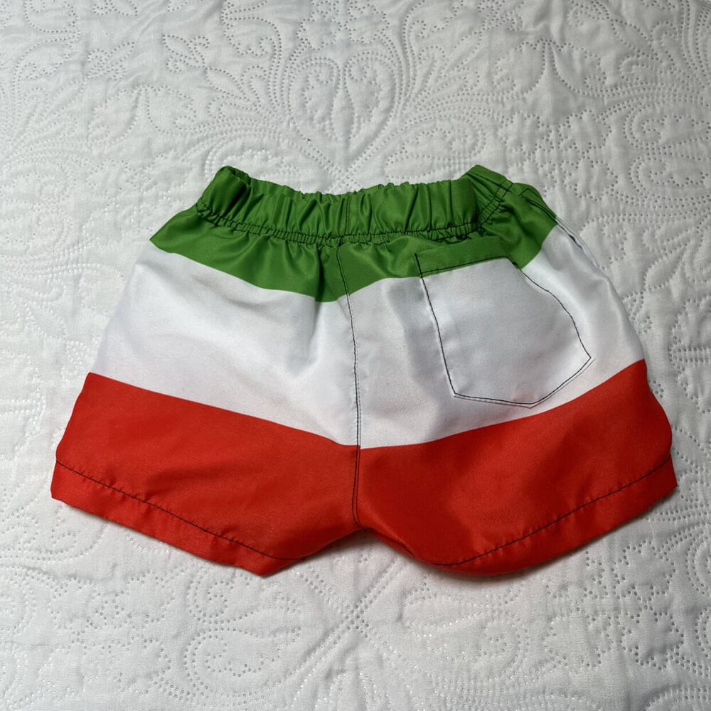 Color Block Swim Trunks Size 2T - Picture 3 of 4